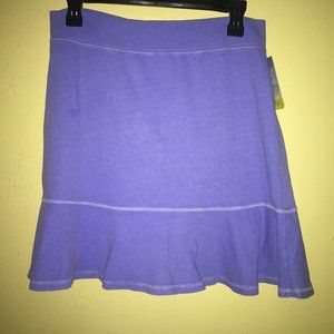 Fresh Produce Mini Skirt M Periwinkle New